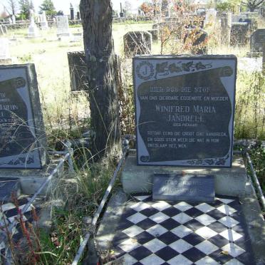 JANDRELL Winifred Maria nee PIENAAR 1886-1964