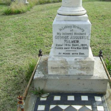 PALMER George Augustus 1884-1930