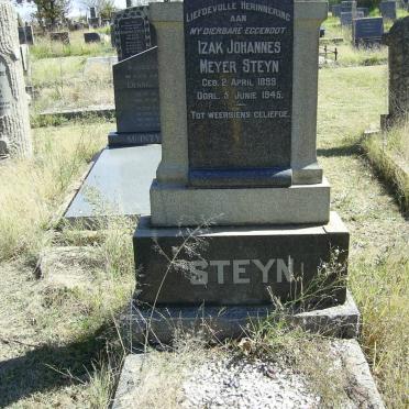 STEYN Izak Johannes Meyer 1899-1945