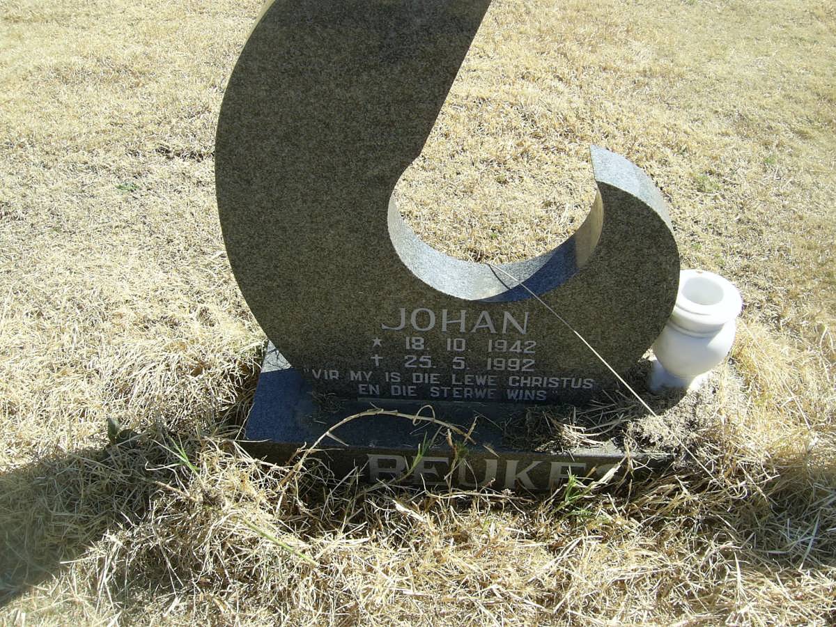 BEUKES Johan 1942-1992