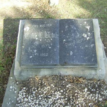 BRINK C.M.L. 1873-1952