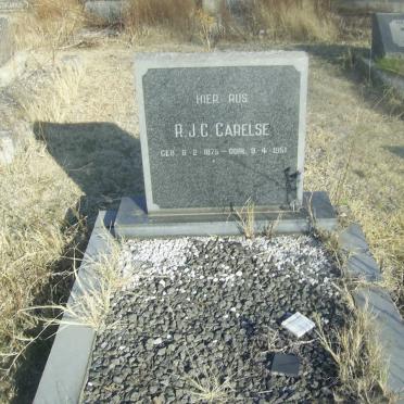 CARELSE R.J.C. 1875-1951