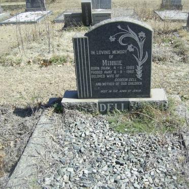 DELL Minnie nee SHAW 1885-1962