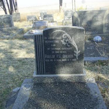 DREYER Roelof P.C. 1909-1953