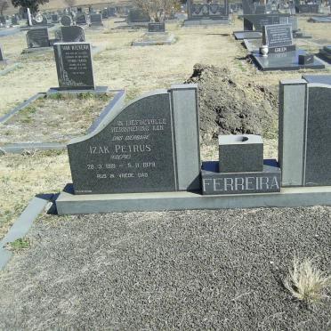 FERREIRA Izak Petrus 1919-1979