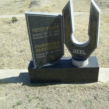 GEEL Pieter Willem 1919-2003 &amp; Christina Gertruida 1930-