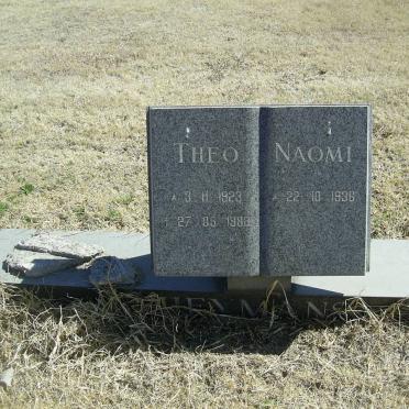 HEYMANS Theo 1923-1988 Naomi 1936-