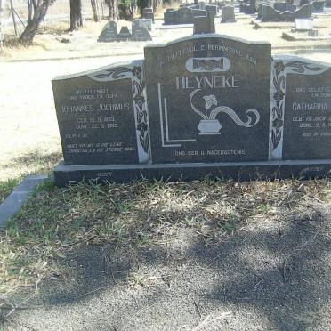 HEYNEKE Johannes Jochimus 1883-1969 &amp; Catharina Louisa VILJOEN 1893-1972