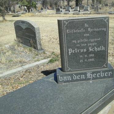 HEEVER Petrus Schalk, van den 1911-1961