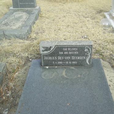 HEERDEN Jacques, Dey-van 1960-1965