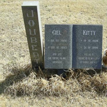 JOUBERT Giel 1926-1993 &amp; Kitty 1928-1996