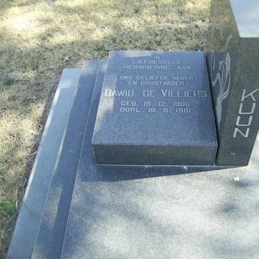 KUUN Dawid de Villiers 1900-1981