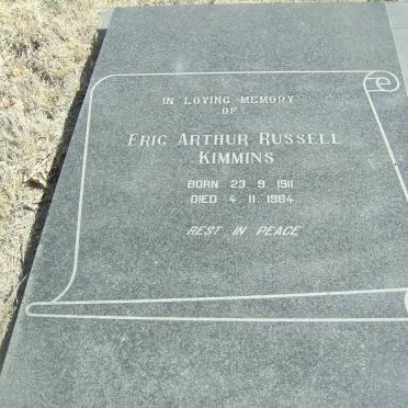 KIMMINS Eric Arthur Russel 1911-1984