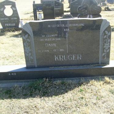 KRUGER Danie 1926-1995