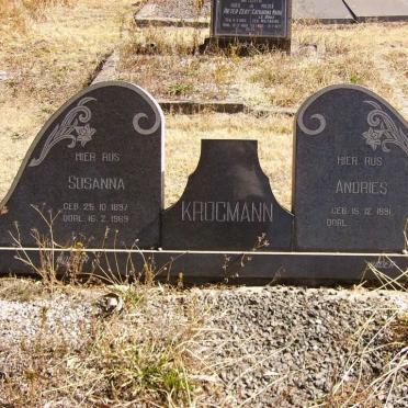 KROGMANN Andries 1891-  &amp;  Susanna 1897-1969