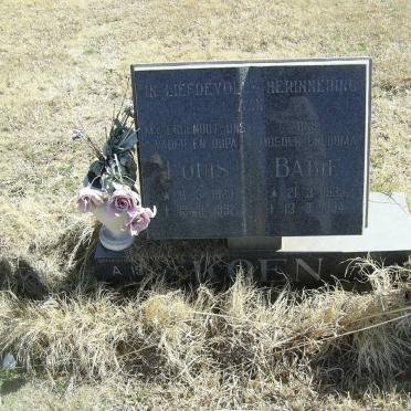 KOEN Louis 1923-1992 &amp; Babie 1933-1994