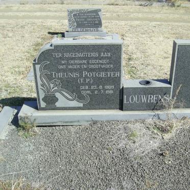 LOUWRENS Theunis Potgieter 1909-1981