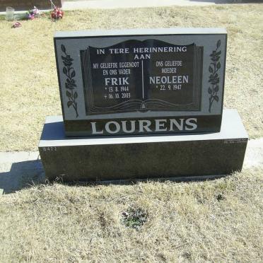 LOURENS Frik 1944-2003 &amp; Neoleen 1947-