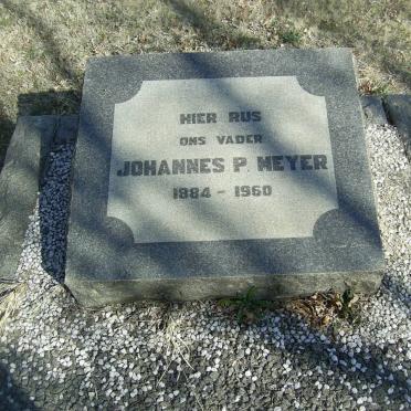 MEYER Johannes P. 1884-1960