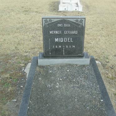 MIDDEL Werner Gerhard 1974-1974