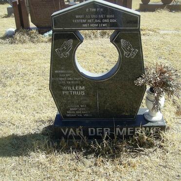 MERWE Willem Petrus, van der