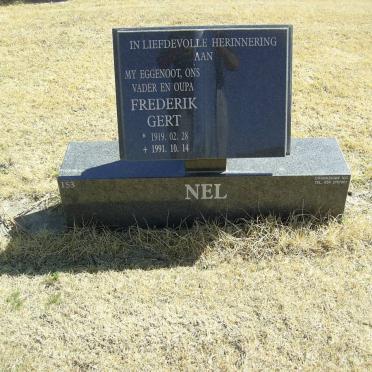 NEL Frederik Gert 1919-1991