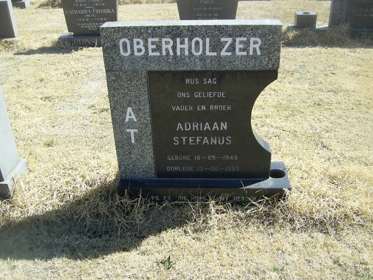 OBERHOLZER Adriaan Stefanus 1948-1993