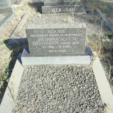 OOSTHUIZEN Jacomina Aletta nee KOCH 1869-1953