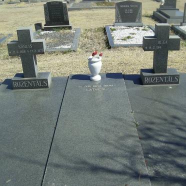 ROZENTALS Karlis 1908-1975 &amp; Olga 1914-