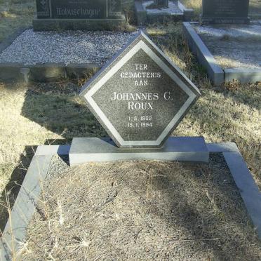ROUX Johannes C. 1902-1954