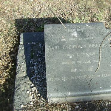 RIKKERS Aart Evertson 1900-1955