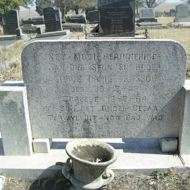 ROSSOUW Jacobus Daniel 1942-1964