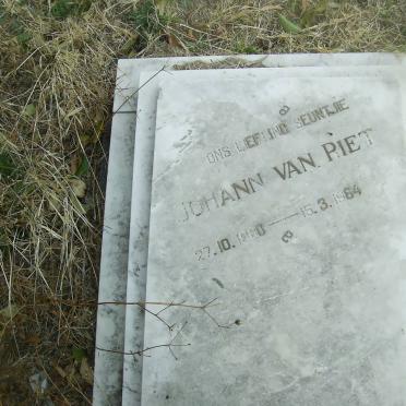 RIET Johann, van 1960-1964