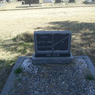 SELM Laetitia Mina, van 1882-1959