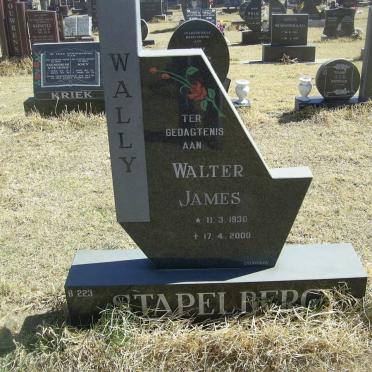 STAPELBERG Walter James 1930-2000