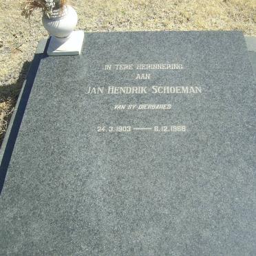 SCHOEMAN Jan Hendrik 1903-1968