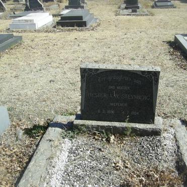 STEYNBERG Hester A.W. nee WEPENER 1880-1964