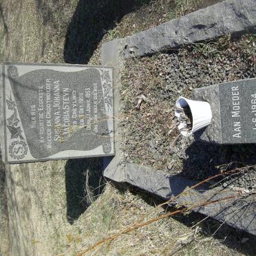 STEYN Susanna Johanna Jacoba nee GREYLING 1906-1955