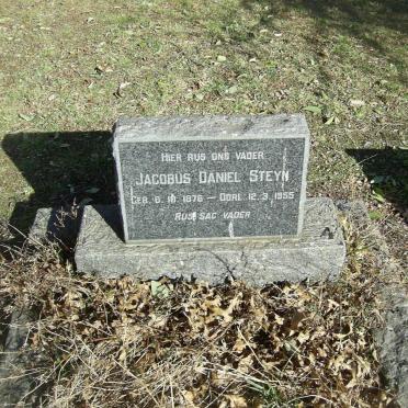 STEYN Jacobus Daniel 1876-1955