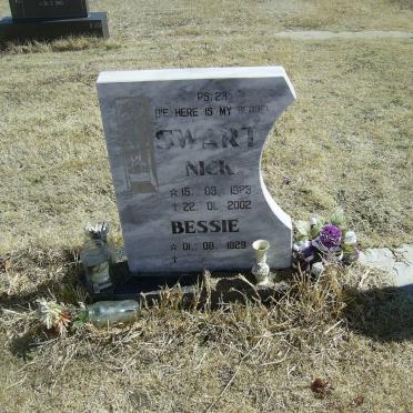 SWART Nick 1923-2002 &amp; Bessie 1929-