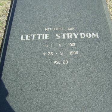 STRYDOM Lettie 1913-1996