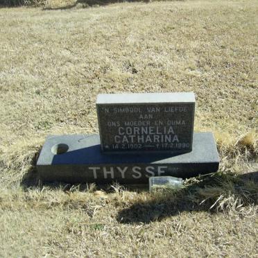 THYSSE Cornelia Catharina 1902-1990