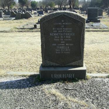 URQUHART Kenneth Fraser -1956 &amp; Isabella -1973