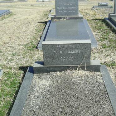 VILLIERS V., de 1916-1980