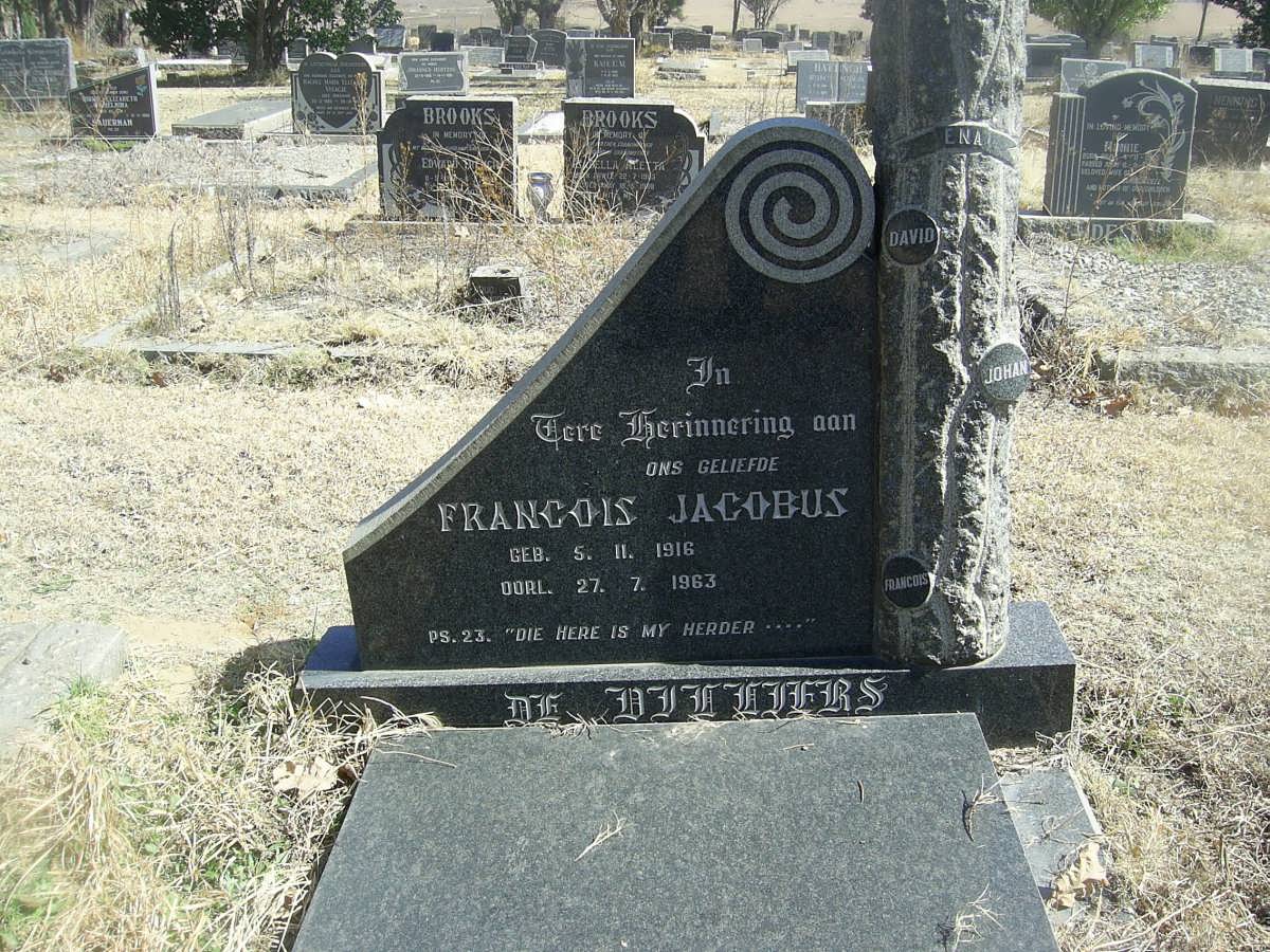 VILLIERS Francois Jacobus, de 1916-1963