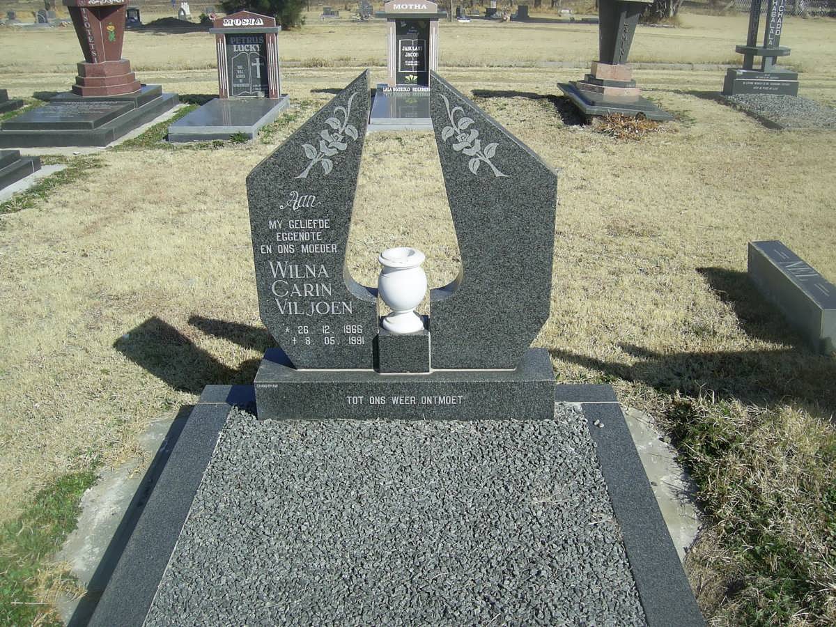 VILJOEN Wilna Carin 1966-1991