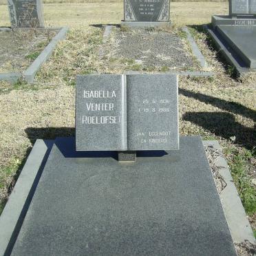 VENTER Isabella nee ROELOFSE 1936-1986