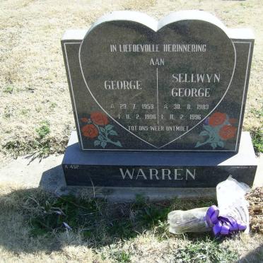 WARREN George 1959-1996 :: WARREN Sellwyn George 1983-1996