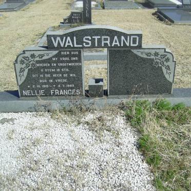 WALSTRAND Nellie Frances 1915-1983