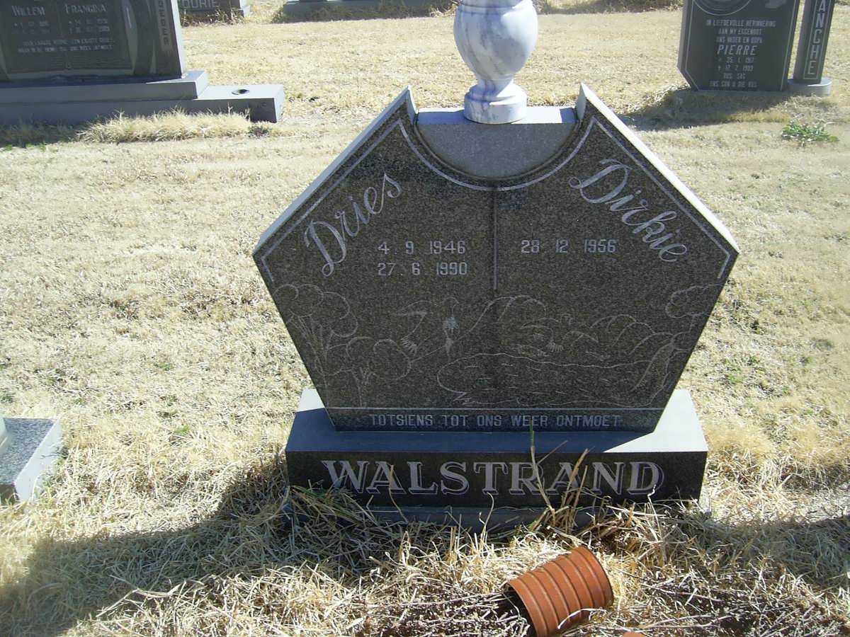 WALSTRAND Dries 1946-1990 &amp; Dirkie 1956-